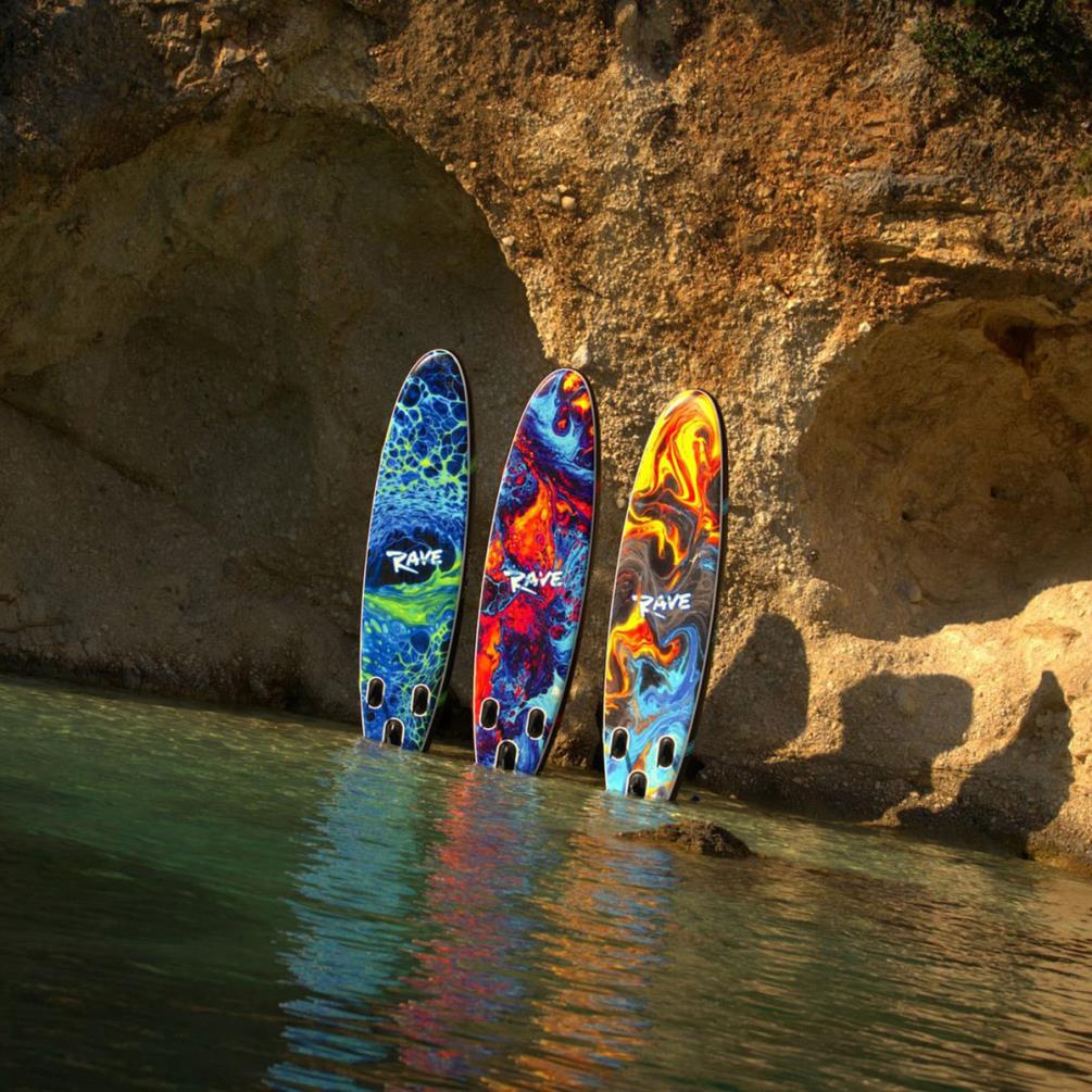 Tidal Rave ACRYLIC Inflatable Paddle Board 10’ 6
